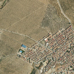 Huesa map(satellite map)