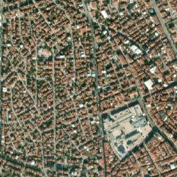 Isparta map(satellite map)