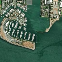 1222 Ballena Blvd Alameda, California High Resolution Satellite Map