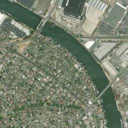 Fernside California High Resolution Satellite Map