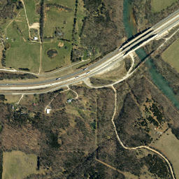 Interstate 44, Richland, MO 65556, America High Resolution Satellite Map