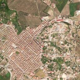 Lercara Friddi map(satellite map)
