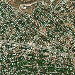 Saronída map(satellite map)