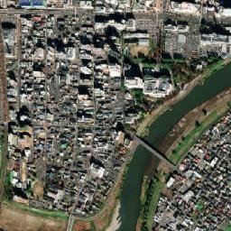 Fukushima map(satellite map)