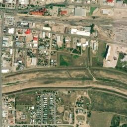 Dodge City map(satellite map)