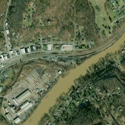 Ronceverte map(satellite map)