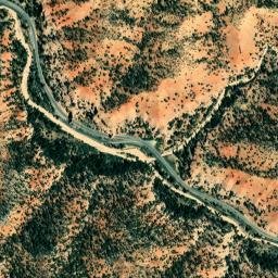 Highway 12, Dixie National Forest, Panguitch High Resolution Satellite Map