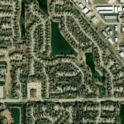 3206-3210 N Forest Lakes St Wichita High Resolution Satellite Map