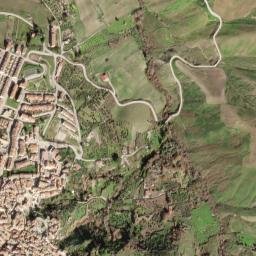 Contessa Entellina map(satellite map)