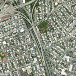 251-345 Williams Ave San Francisco High Resolution Satellite Map