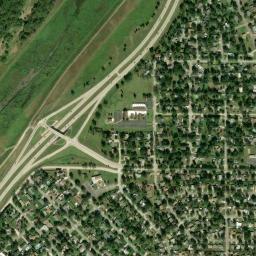 2506 N Hyacinth Ln Wichita KS High Resolution Satellite Map