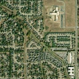 2422-2498 N Edgemoor St Wichita KS High Resolution Satellite Map