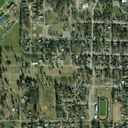 816 Brennon Dr, Harrisburg, IL 62946 High Resolution Satellite Map