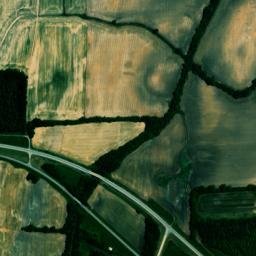 Ohio River Scenic Byway, Ridgway, IL High Resolution Satellite Map