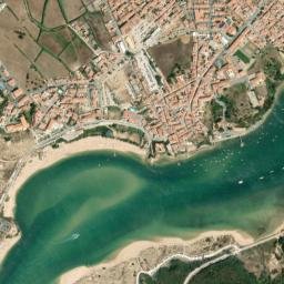 Vila Nova de Milfontes map(satellite map)