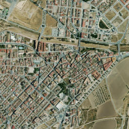 Fuente-Álamo de Murcia map(satellite map)
