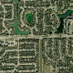 2159 N Byron Rd Wichita KS 67212 High Resolution Satellite Map