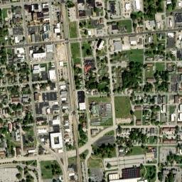 Carbondale map(satellite map)