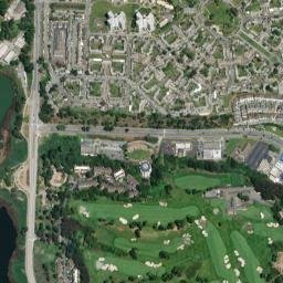 Park Merced California High Resolution Satellite Map