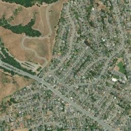 3313 Arcadian Dr, Castro Valley, CA 94546 High Resolution Satellite Map
