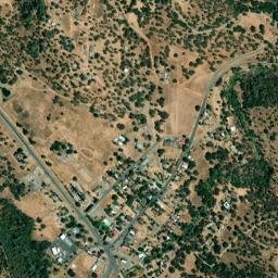 Coulterville California High Resolution Satellite Map