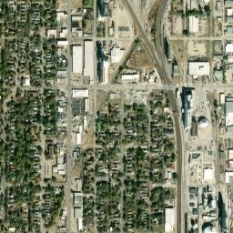 1601-1649 N Broadway St Wichita KS High Resolution Satellite Map