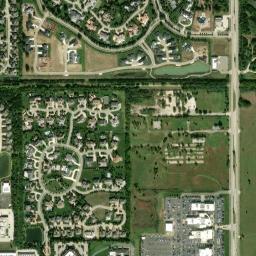 Satellite view of Crestview Country Club