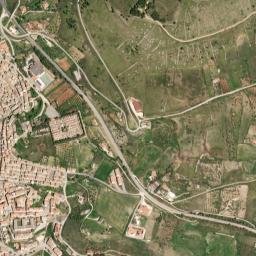 Bisacquino map(satellite map)