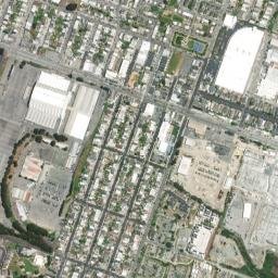 Bayshore California High Resolution Satellite Map