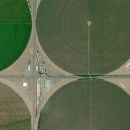 Ansel Colorado High Resolution Satellite Map