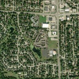 11007 W 11th St N Wichita KS 67212 High Resolution Satellite Map
