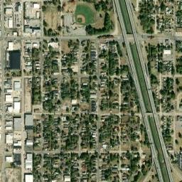 1151 N Hydraulic Ave Wichita KS High Resolution Satellite Map