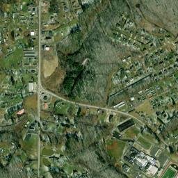 Shady Spring map(satellite map)