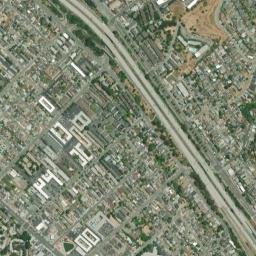 Ashland California High Resolution Satellite Map