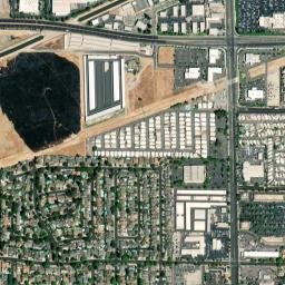 3901 CA-108 Modesto California  High Resolution Satellite Map