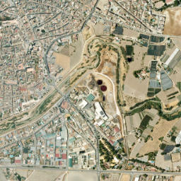 Castro del Río map(satellite map)