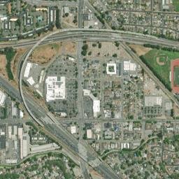 Lorenzo Station California High Resolution Satellite Map