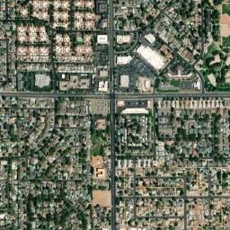 1217-1221 Las Cruces Ct Modesto CA High Resolution Satellite Map