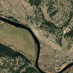 1687-1997 CO-149 South Fork CO High Resolution Satellite Map