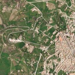 Chiusa Sclafani map(satellite map)