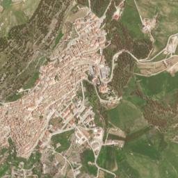 Castronuovo di Sicilia map(satellite map)
