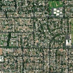 416-420 Broderick Ave Modesto CA Satellite Map