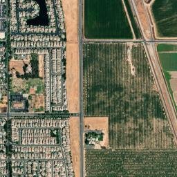2521 Fine Ave Modesto California  High Resolution Satellite Map