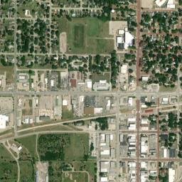 101-145 West 7th Street, Augusta, KS High Resolution Satellite Map
