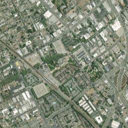 Hayward map(satellite map)