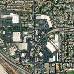 2005-2009 Girard Ave Modesto CA High Resolution Satellite Map