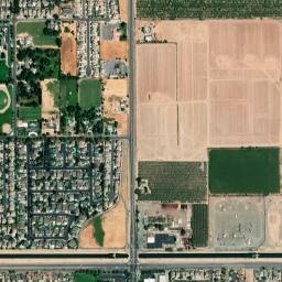 3966-3998 E Briggsmore Ave, Modesto, CA High Resolution Satellite Map