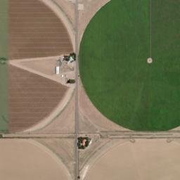 6525-6999 N Road 2 East, Monte Vista, CO High Resolution Satellite Map