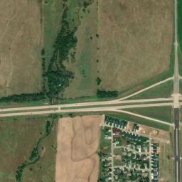 1409 N Sedgwick St, Garden Plain, KS High Resolution Satellite Map