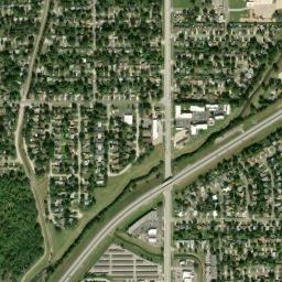 900-1098 S Maryland St Wichita KS High Resolution Satellite Map